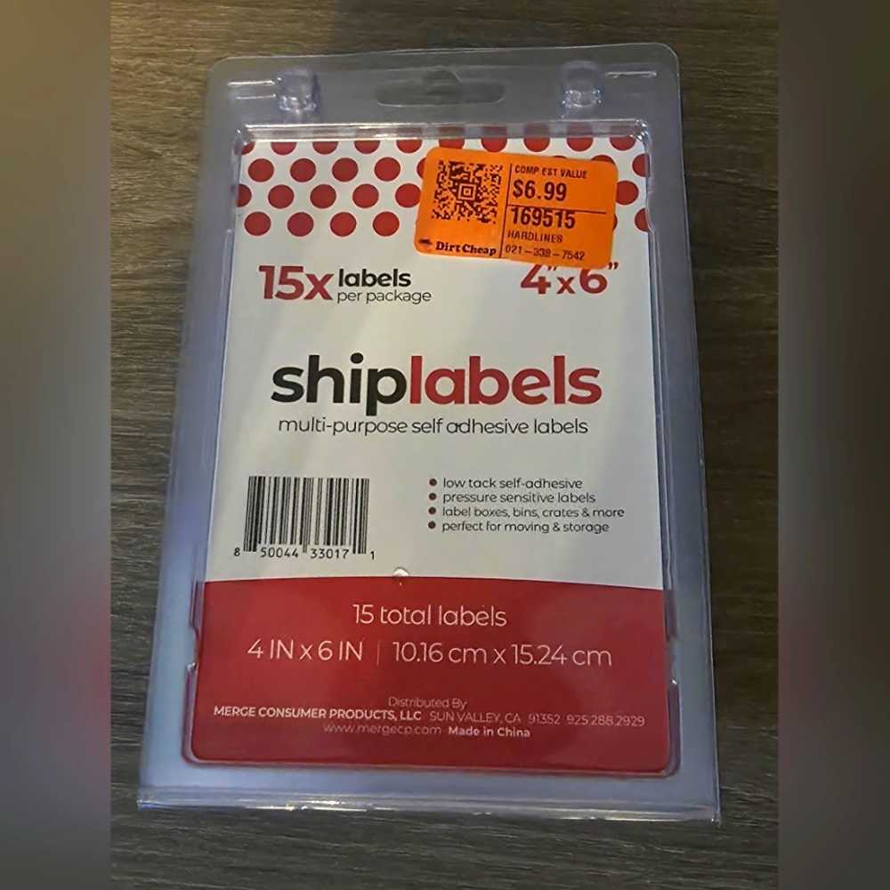 Multi-Purpose Self Adhesive Labels